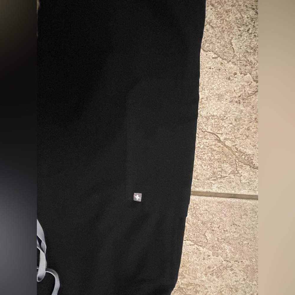 Figs Black Pants With Drawstring - image 2